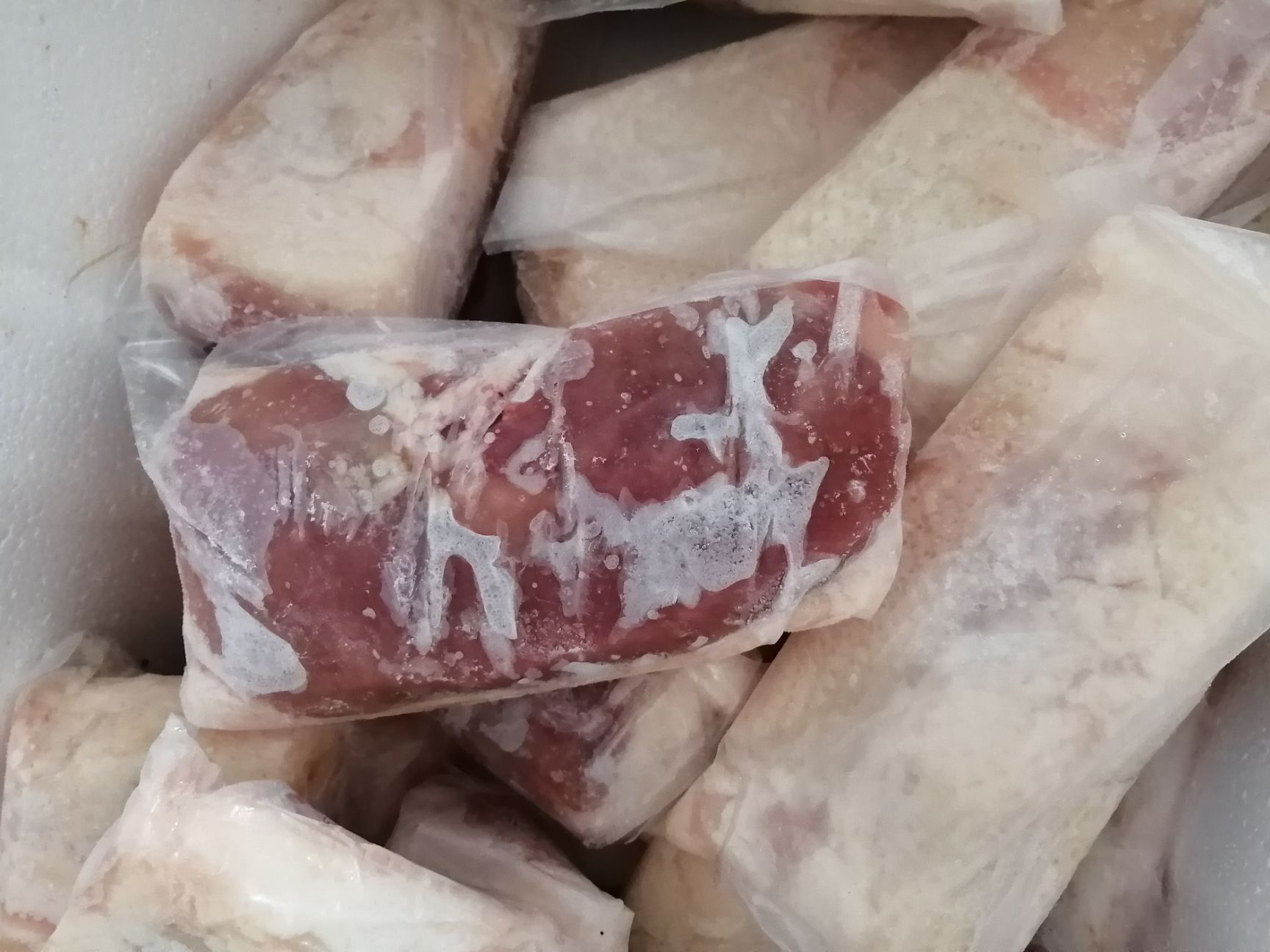 [鸭胸批发 带皮鸭胸肉18斤价格120元/箱 惠农网