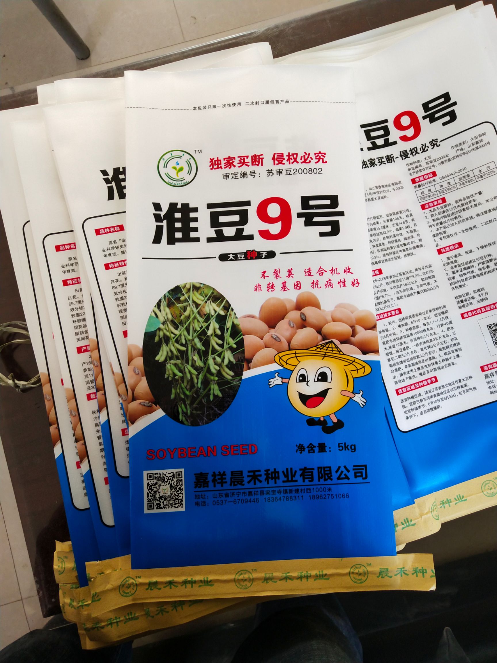 淮豆9 生大豆 1等品