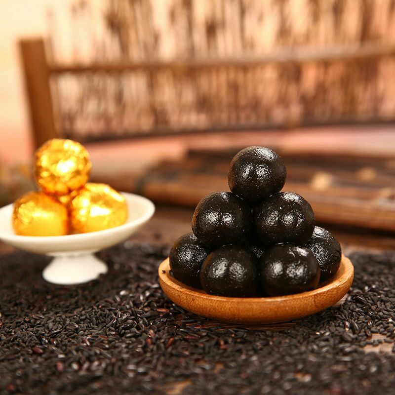 黑芝麻丸 九蒸九晒黑芝麻丸!