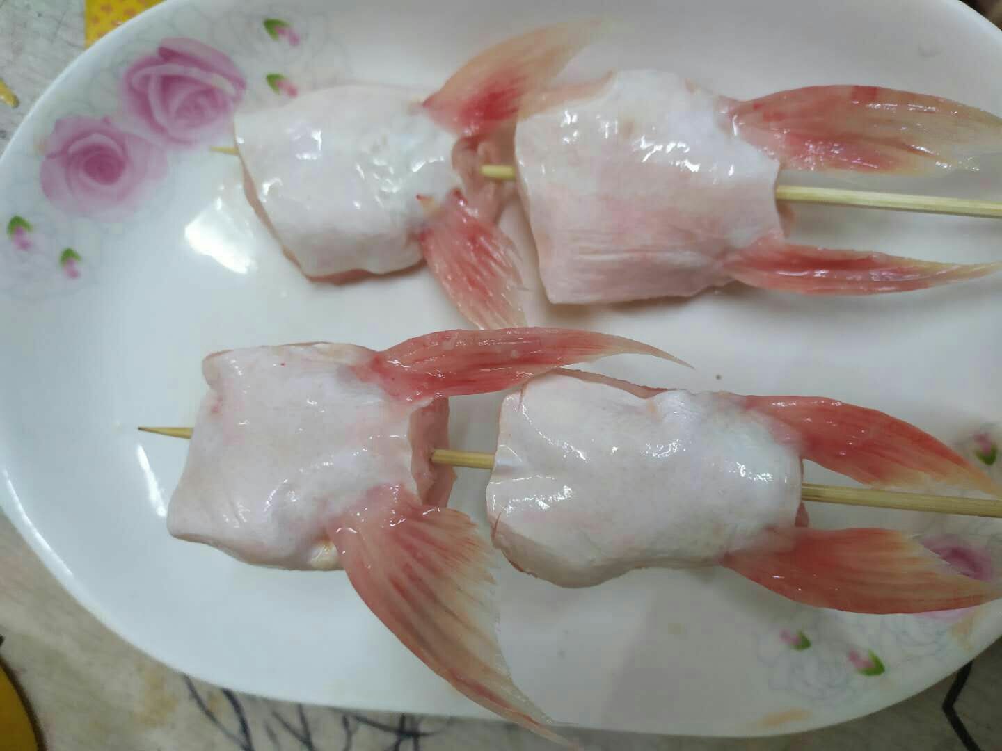[巴沙鱼批发]巴沙鱼 鱼鳍 巴沙鱼翅 鮰鱼翅 剁椒鱼腩g