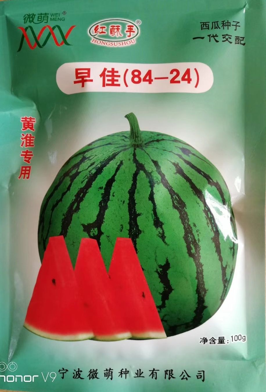 精选微萌早佳8424西瓜种子 优质西瓜种子 2000粒