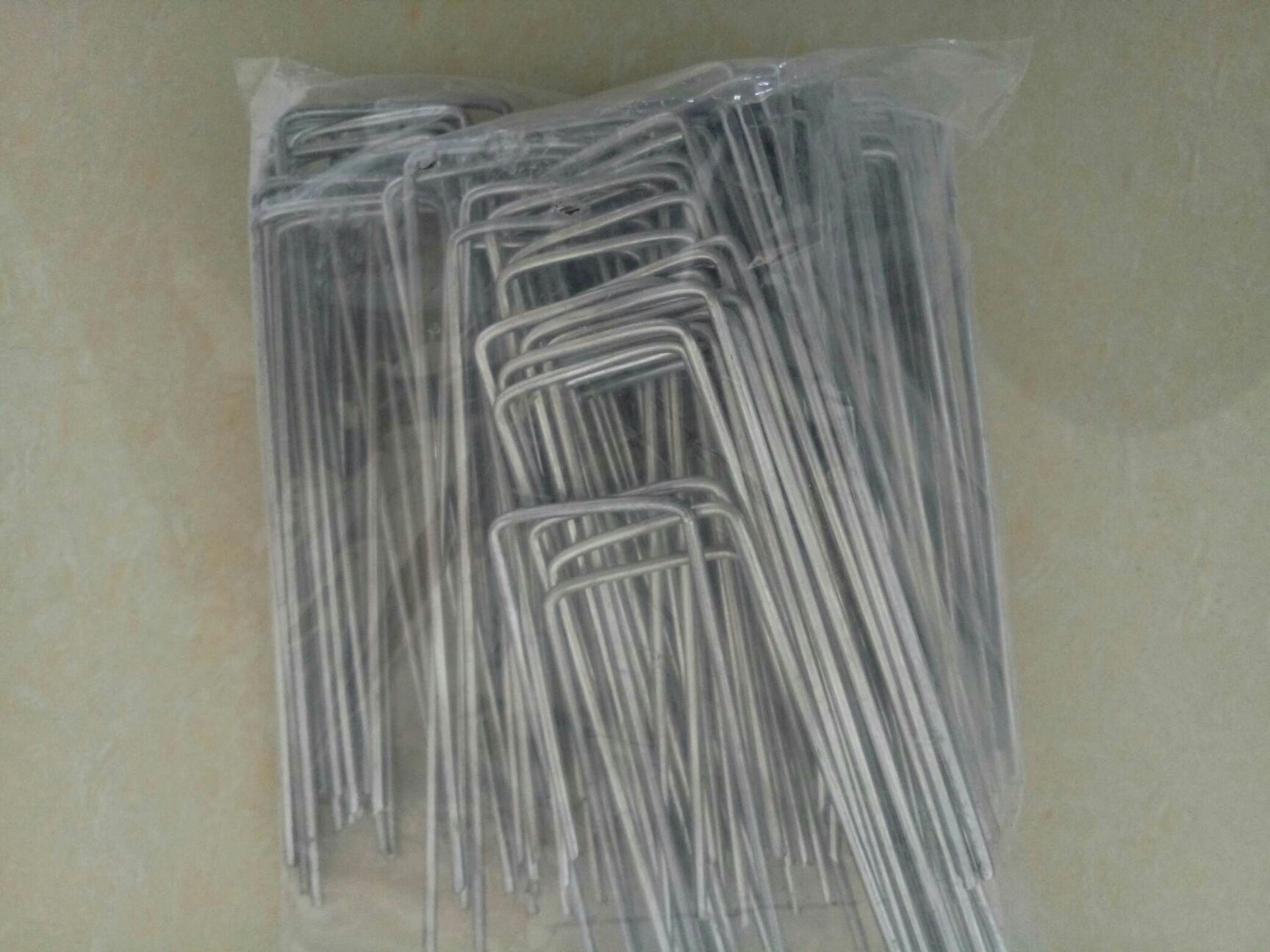 钢制地布钉 防草布u型钢钉 加强耐用型地钉