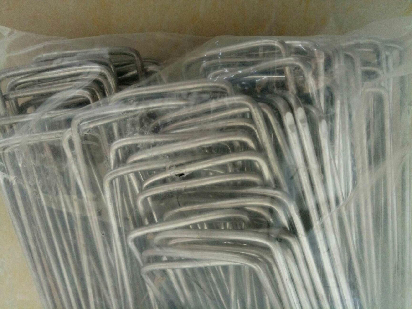 钢制地布钉 防草布u型钢钉 加强耐用型地钉