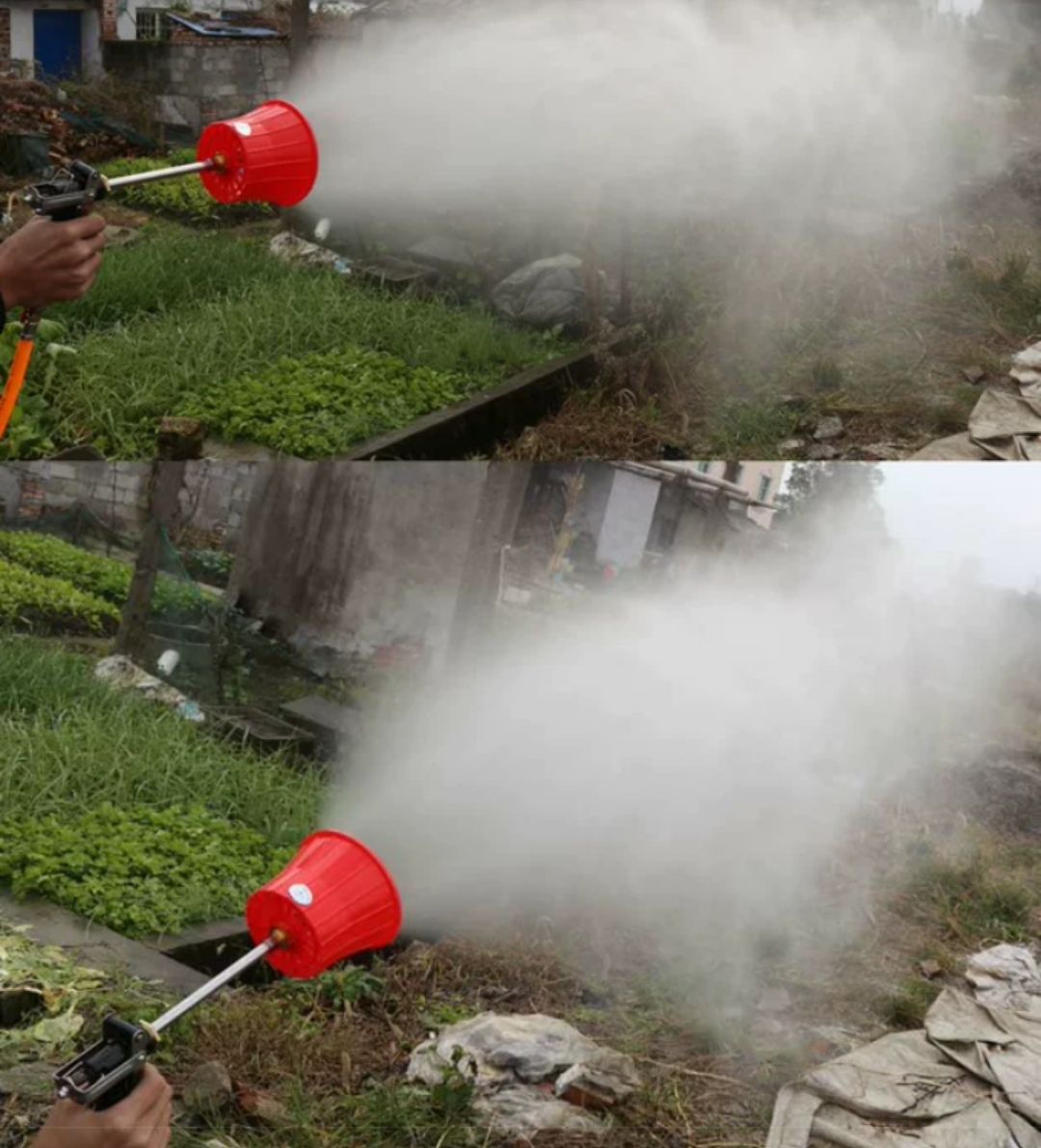 喷头 农用喷雾器雾化高压大雾化果园果树送风式远射程喷雾枪