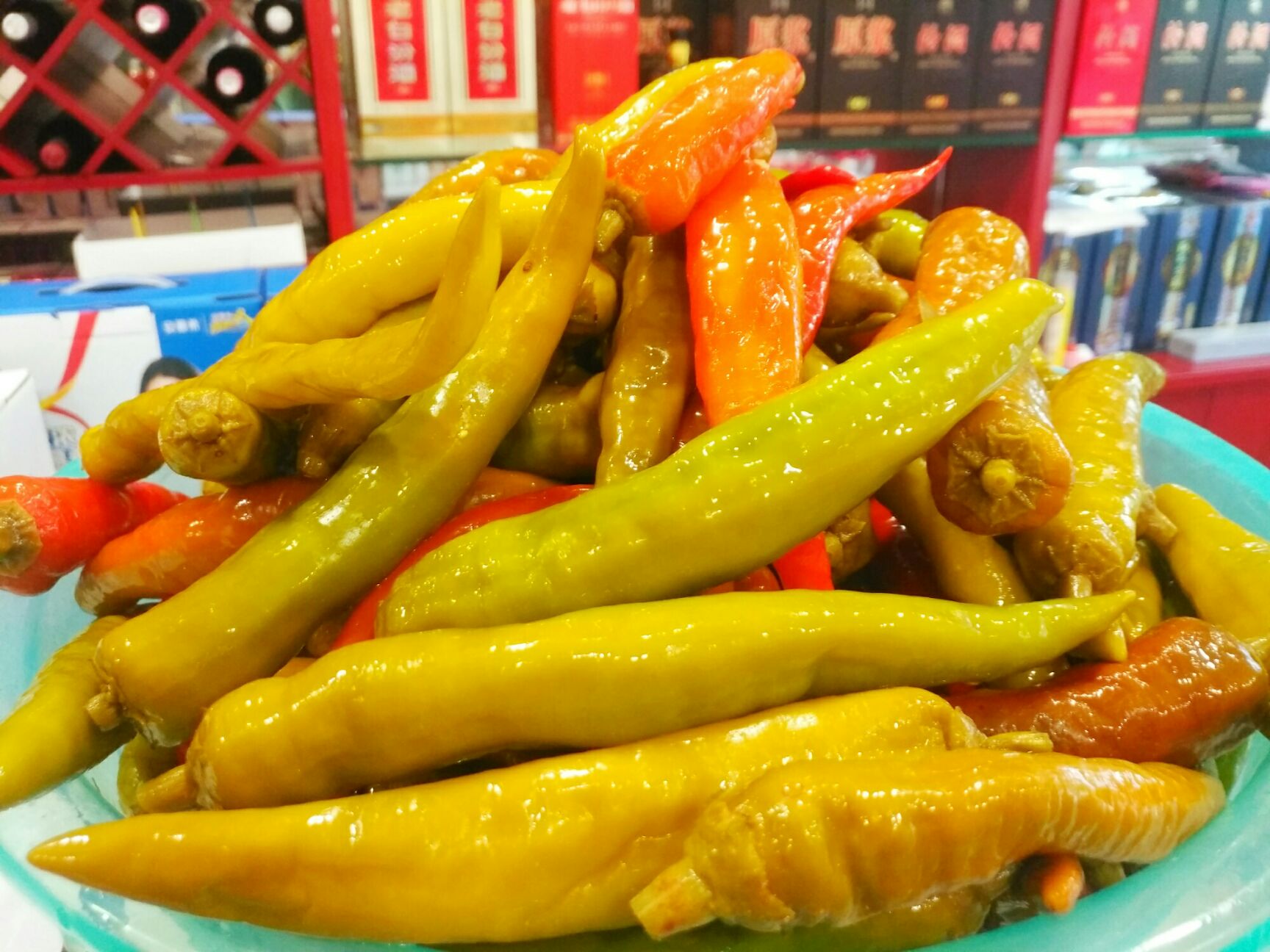 酱蒜 酸辣子~酸萝卜杆杆~酸阳荷姜,酸豇豆,生竹笋