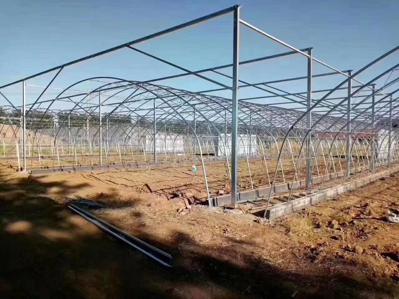 大棚钢管 专业生产大棚骨架大棚管实体厂家.