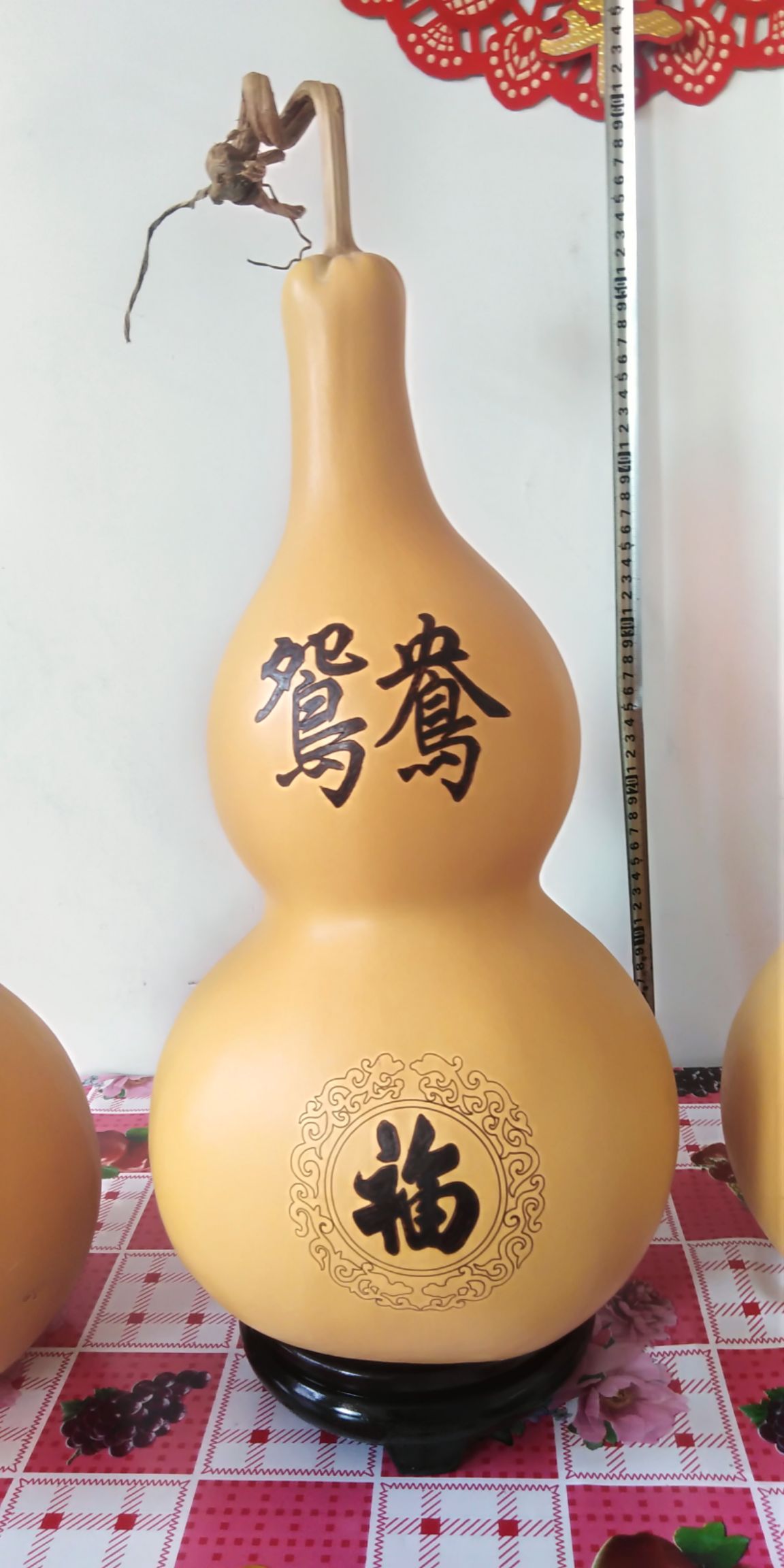 葫芦(工艺品) 精美鸳鸯烫画宝葫芦