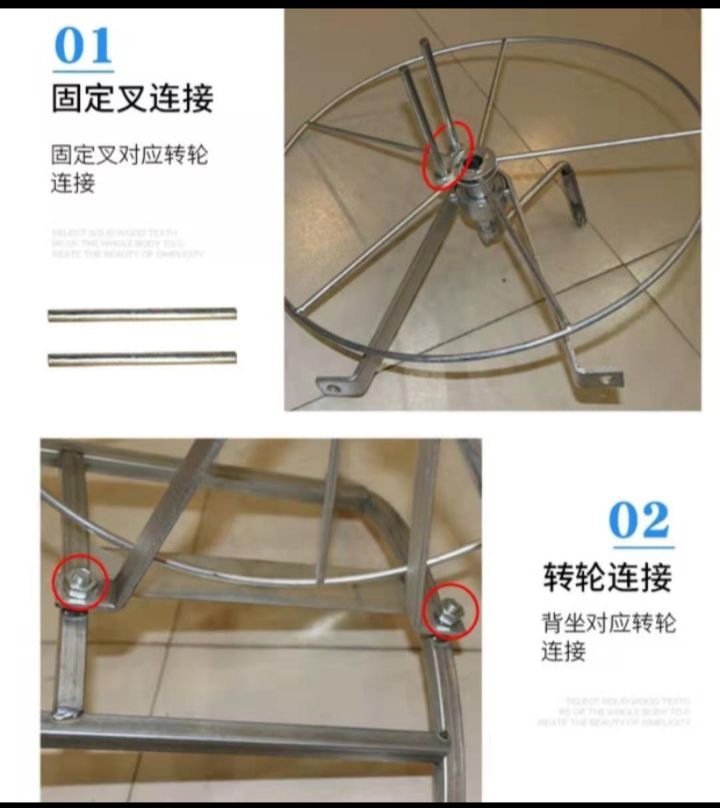 绕管机 消防水带收卷机水管卷管器农用手动肩背卷盘器1-8寸水管收管器