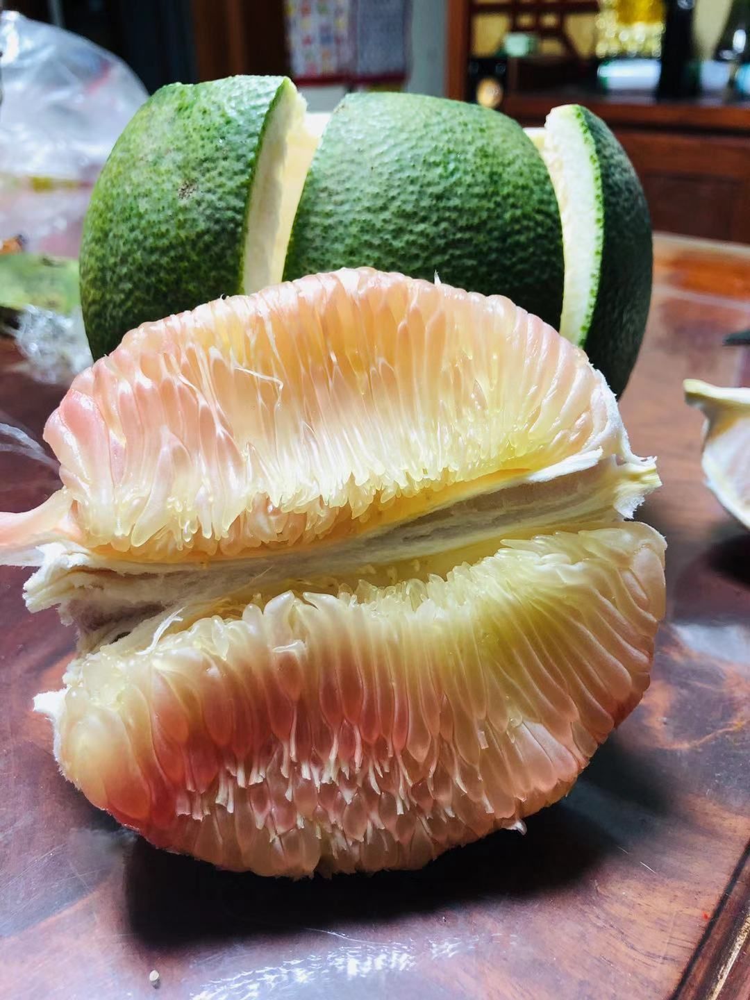 越南红心青柚 越南红心青皮柚