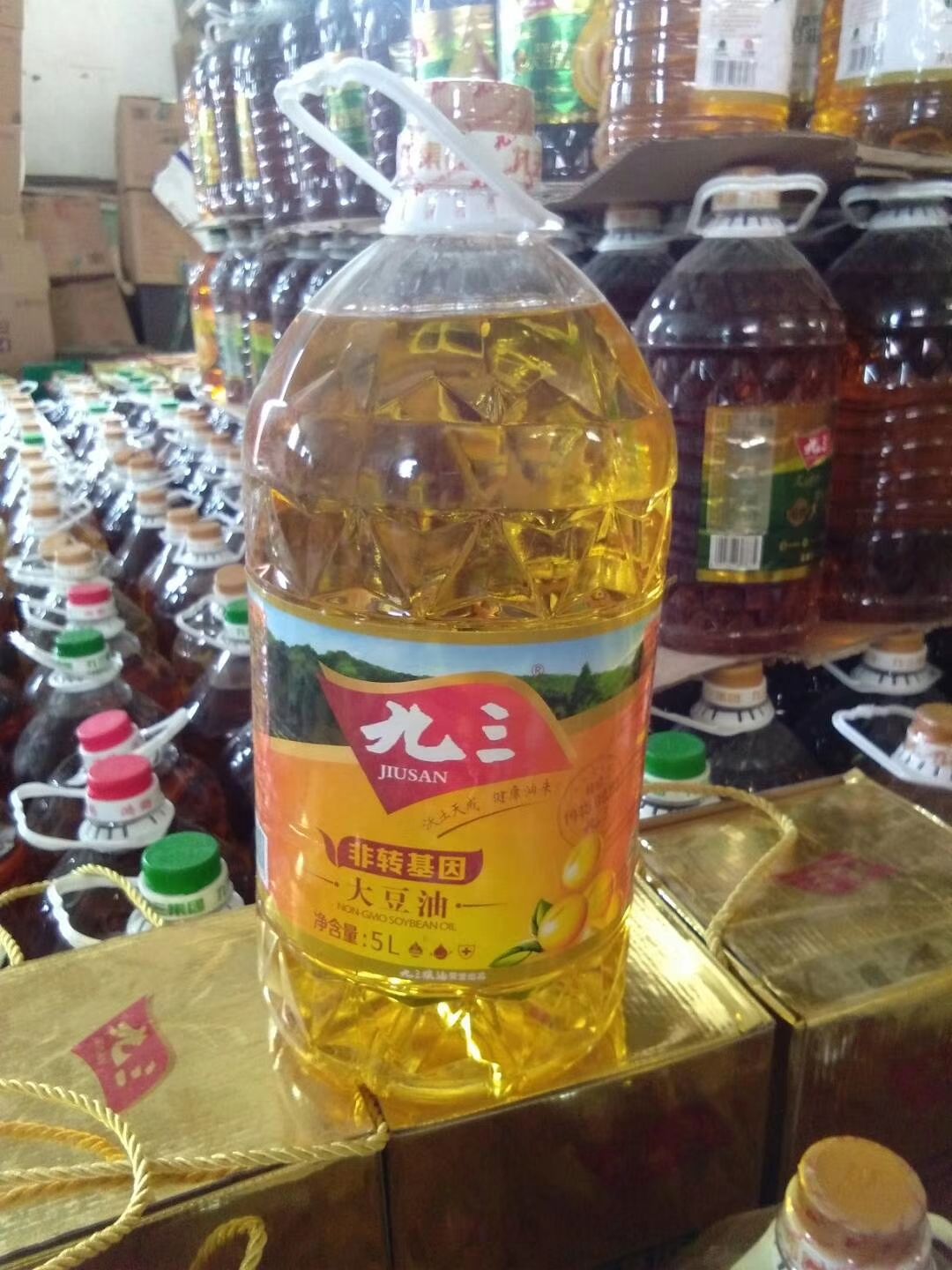 黑龙江北大荒集团九三5升大豆油全国批发,一键代发