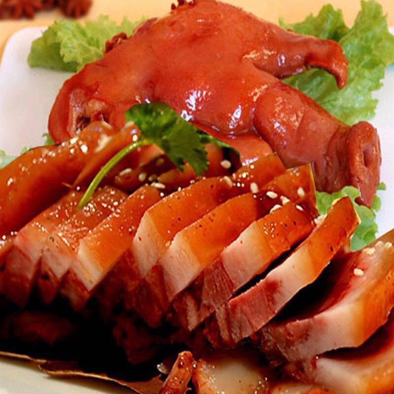 卤猪头肉 500g五香猪头肉熟食下酒菜猪头肉熟食拱嘴猪肉熟食卤肉