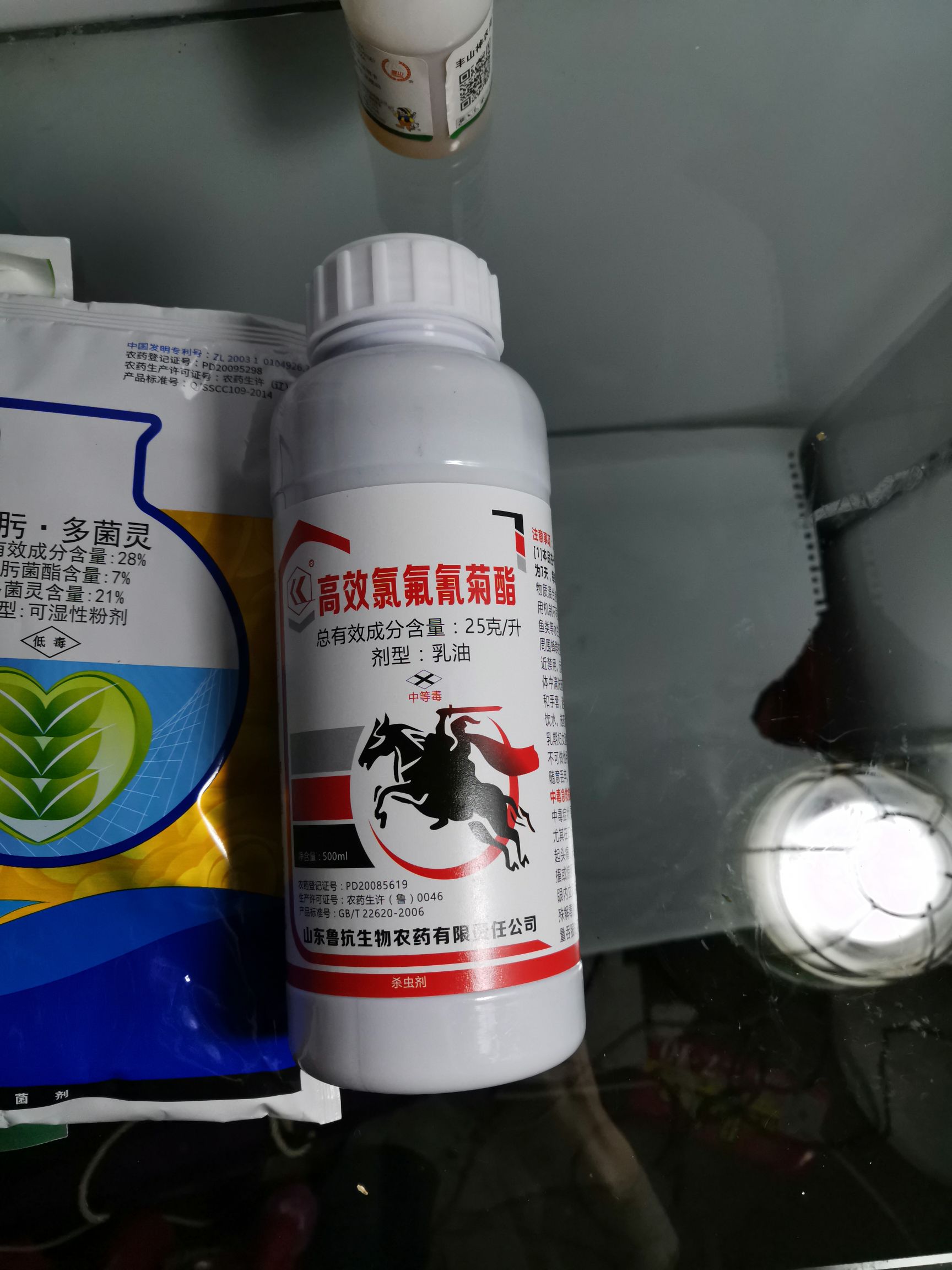 高效氯氟氰菊酯 农药杀虫剂 25克/升 500毫升