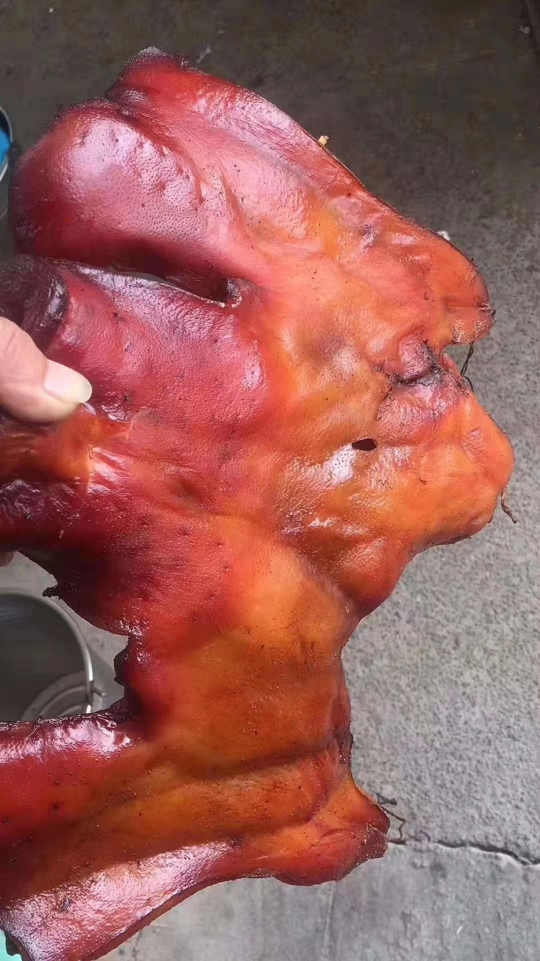 腊猪头肉 散装 6-12个月