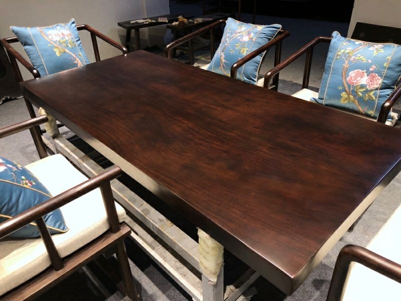 密度板条 红木家具 非洲大板桌 二手家具