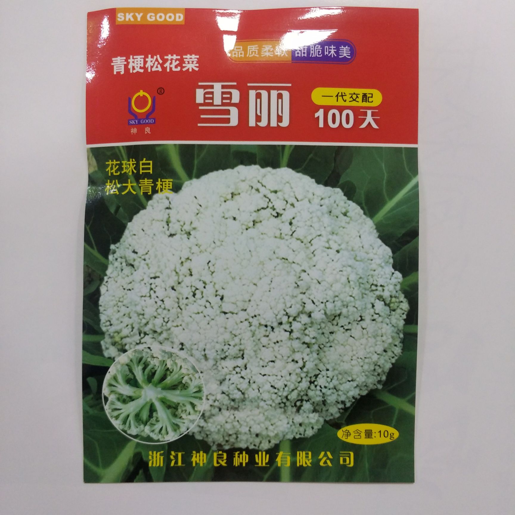 松花菜种子 惠尔佳亮丽66青梗有机花菜种子