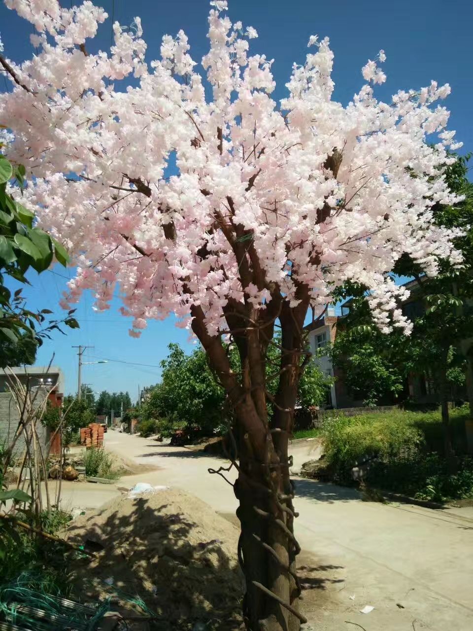 仿真发财树 专卖,做各种各样仿真花树