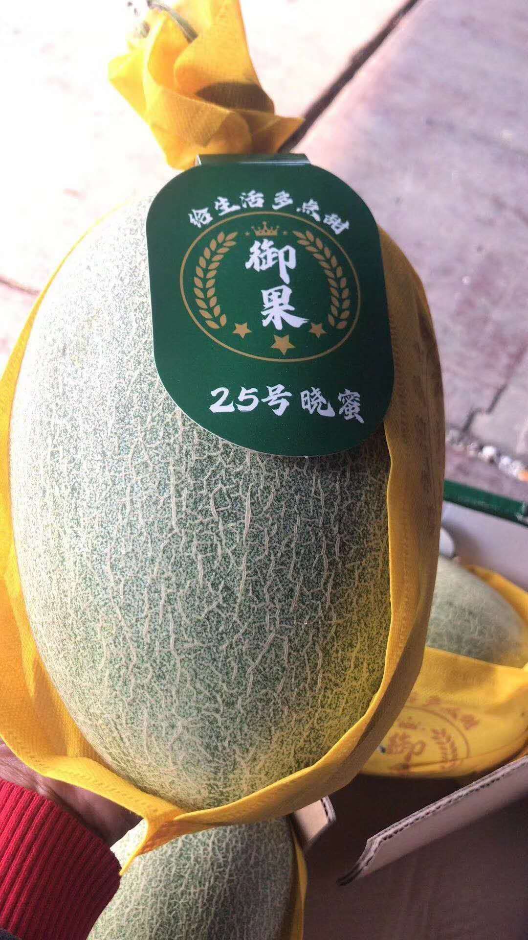 [西州蜜批发] 25号晓密哈密瓜13斤一件价格79元/斤 - 惠农网