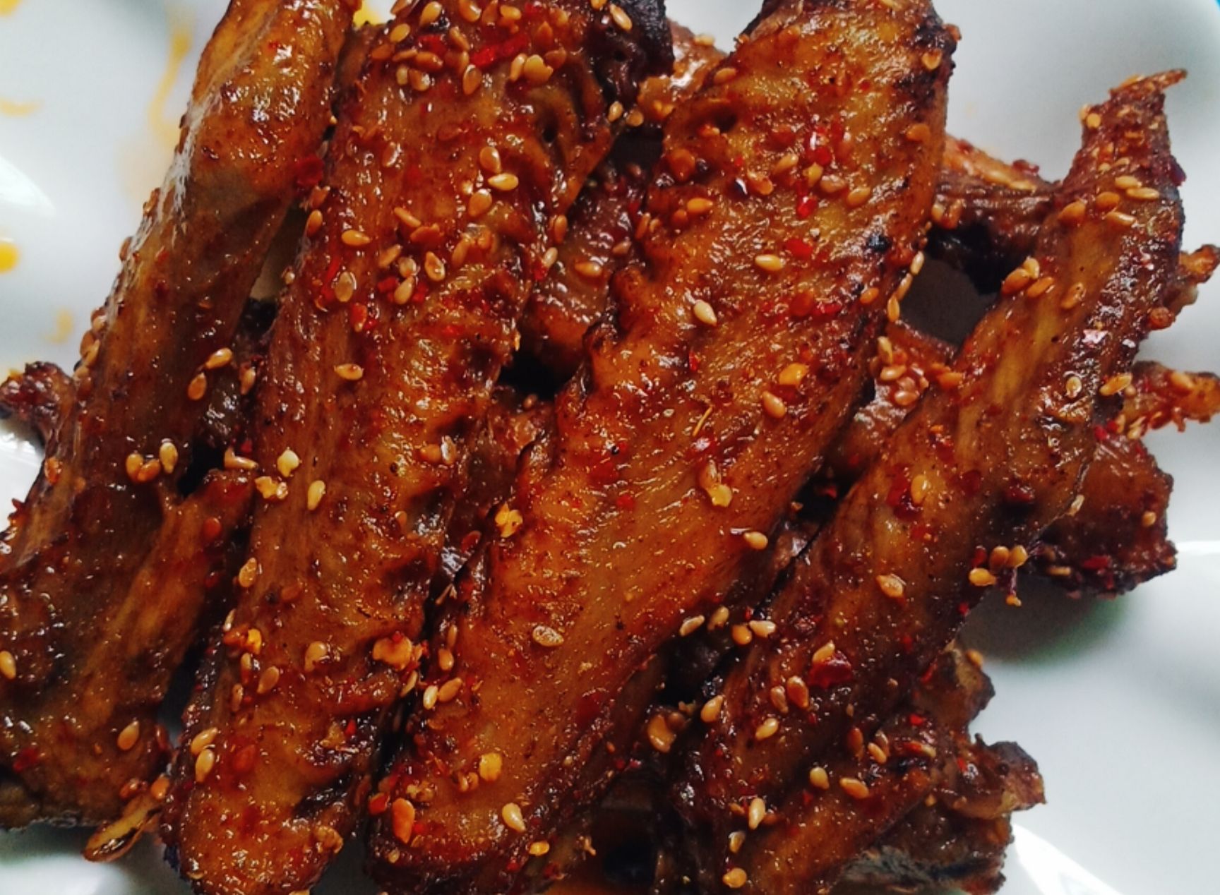 卤鸡翅 美味鸭翅麻辣味不含添加剂不含香精不含色素放心吃的美食