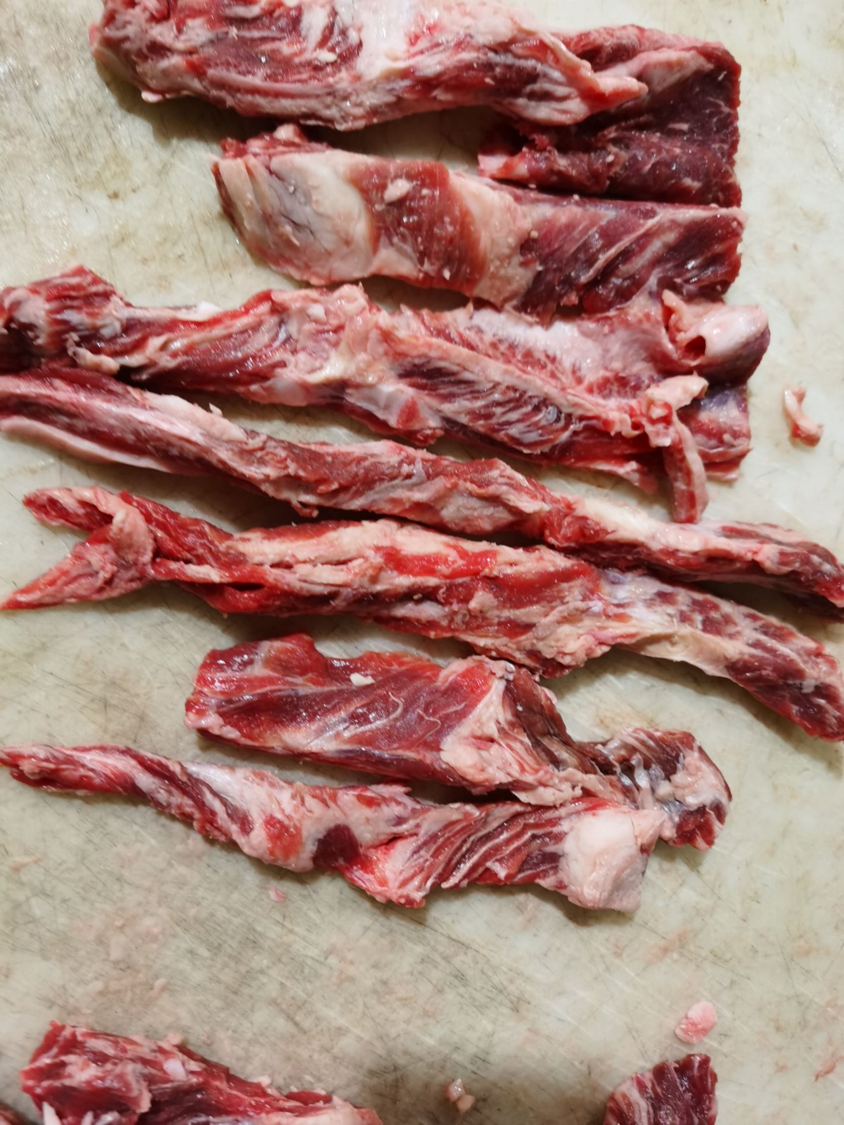 牛腹肉条 纯干精选腹肉条