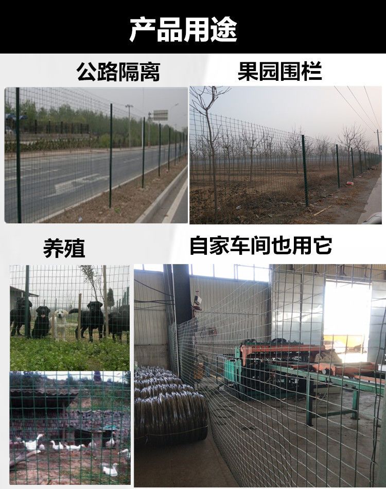 护栏网/围网 硬塑荷兰网养殖网养鸡围栏果园防护网栅栏网养鸭围栏