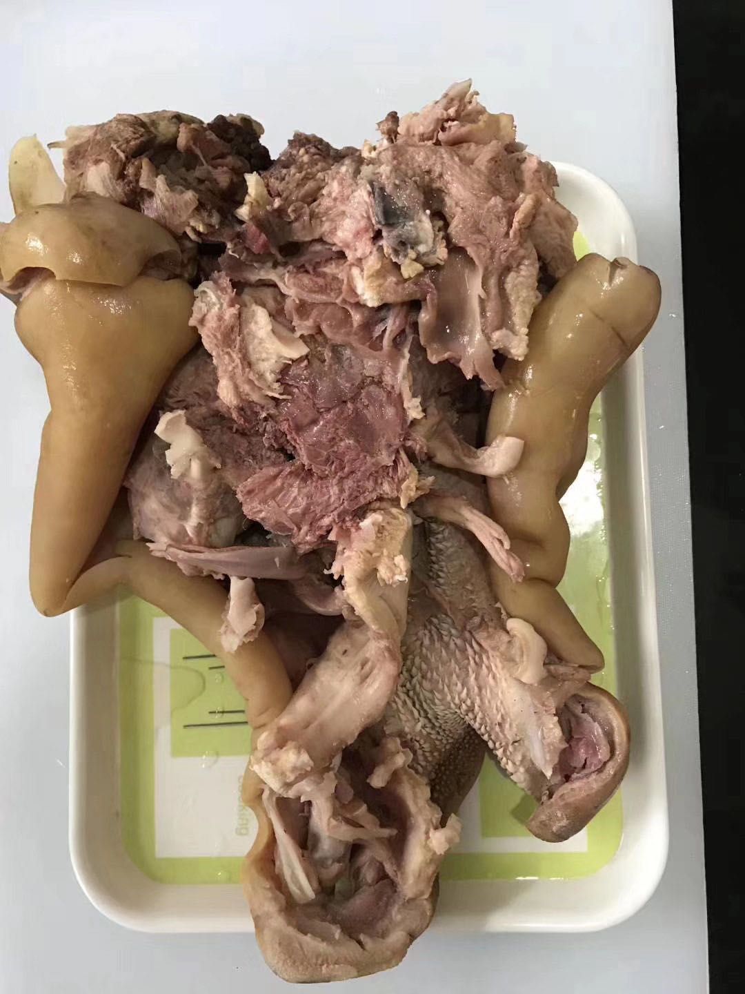 火烧五香全熟牛头肉,水退带皮原汁原味牛头肉