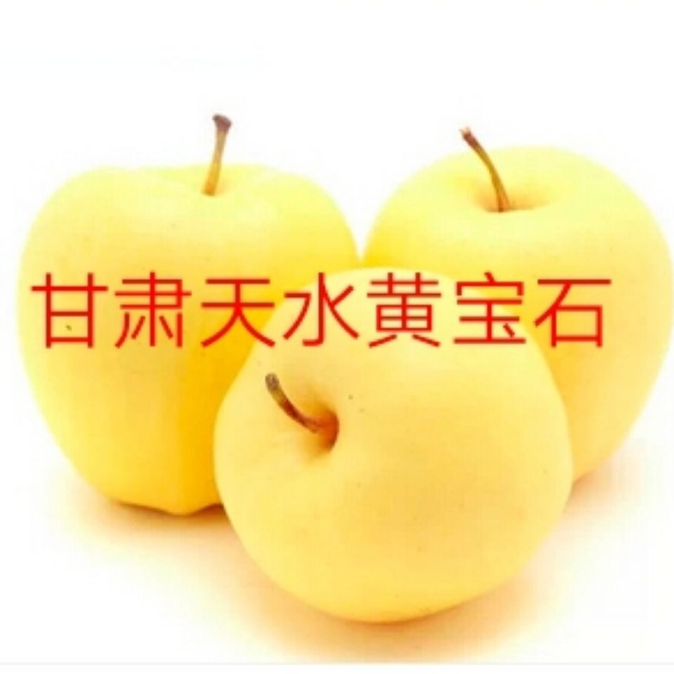 甘肃黄元帅苹果香蕉苹果香甜爽口