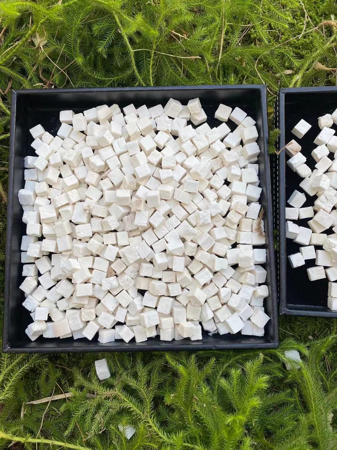 大别山岳西无硫茯苓 白茯苓 正宗茯苓块 茯苓丁 不满意包退换