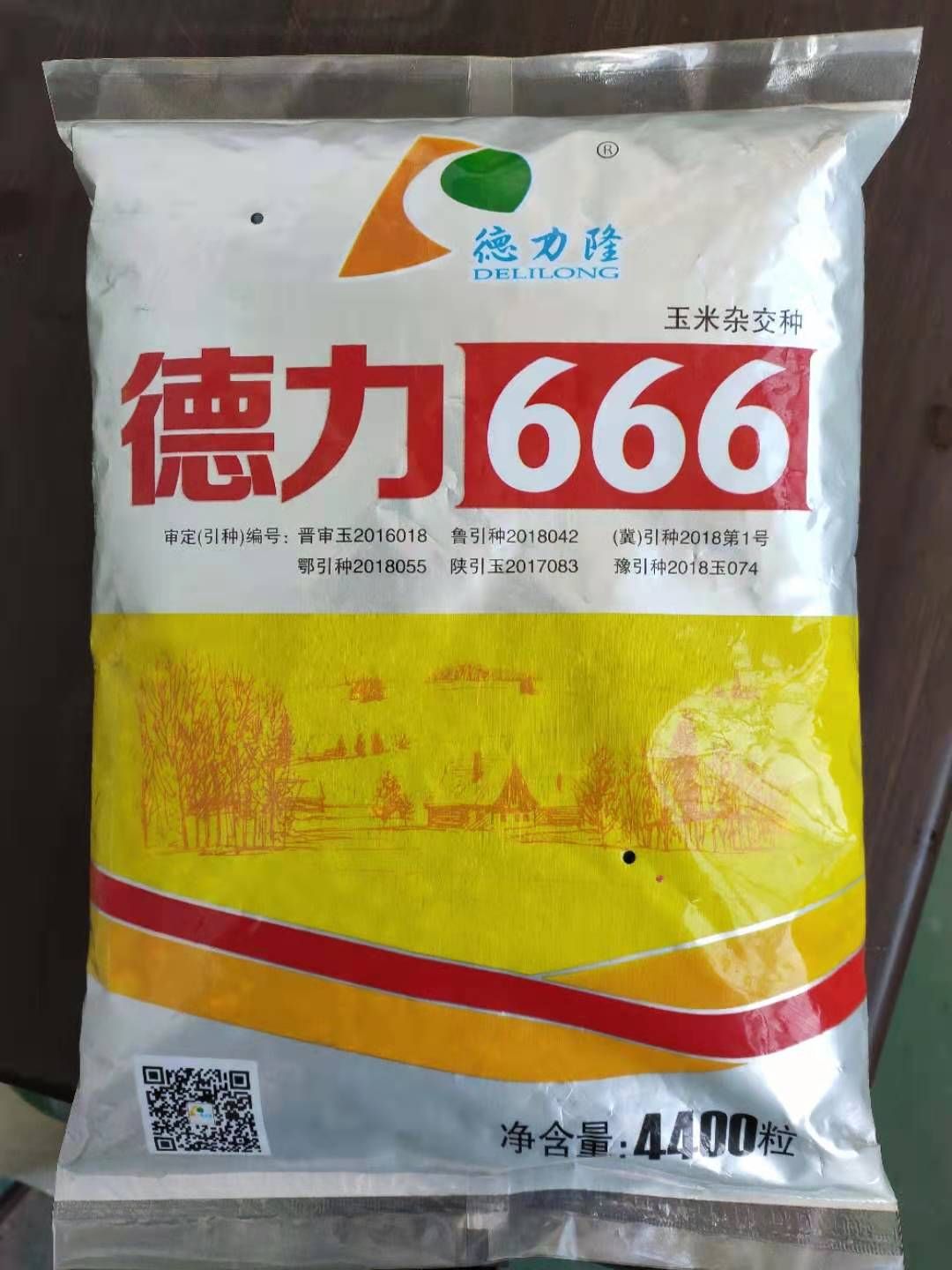 玉米种子德力666种它保丰收白轴耐高温棒大籽粒深