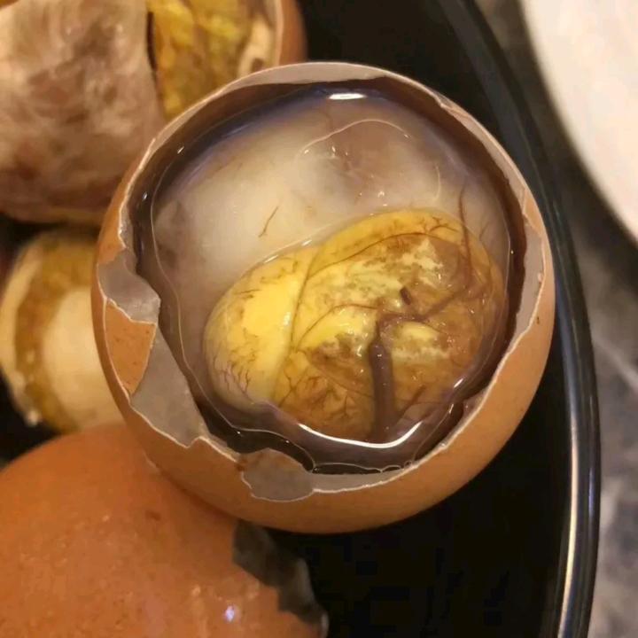 褐壳蛋 五香活珠子
