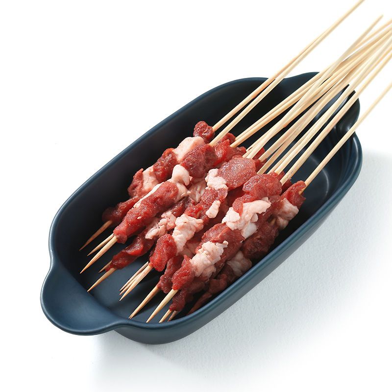 牛肉串串冷冻新鲜顺丰包邮烧烤食材纯牛肉串户外生鲜烤牛肉串批发