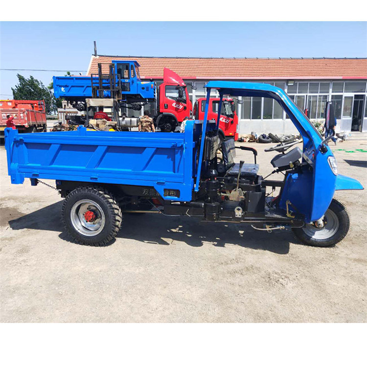 农用拖拉机 建筑工地混凝土运输三轮车 液压自卸柴油三轮车 自卸柴油