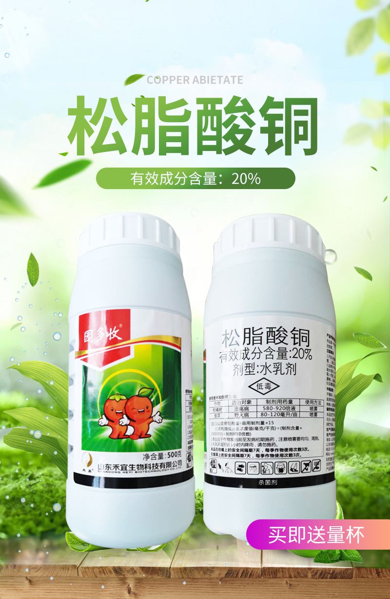 20%松脂酸铜 细菌性病害 茎基腐病 软腐青桔溃疡