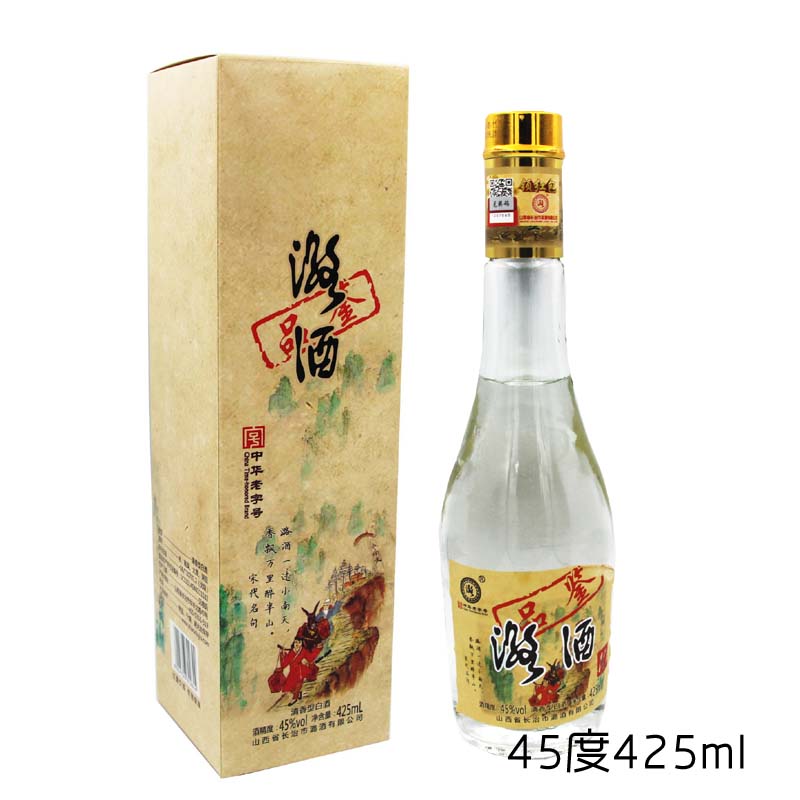 山西长治潞酒品鉴10年45度425ml清香型白酒