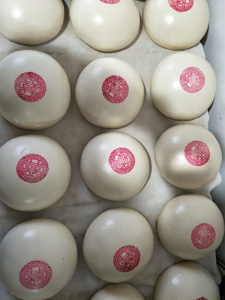 商品详情 定做结婚春节订婚喜馒头, 青岛地区定做各种结婚用的喜馒头