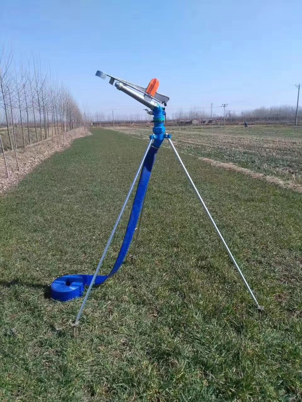 浇地喷枪农用大型灌溉神器抗旱高压自动农业摇臂喷灌设备喷枪旋转