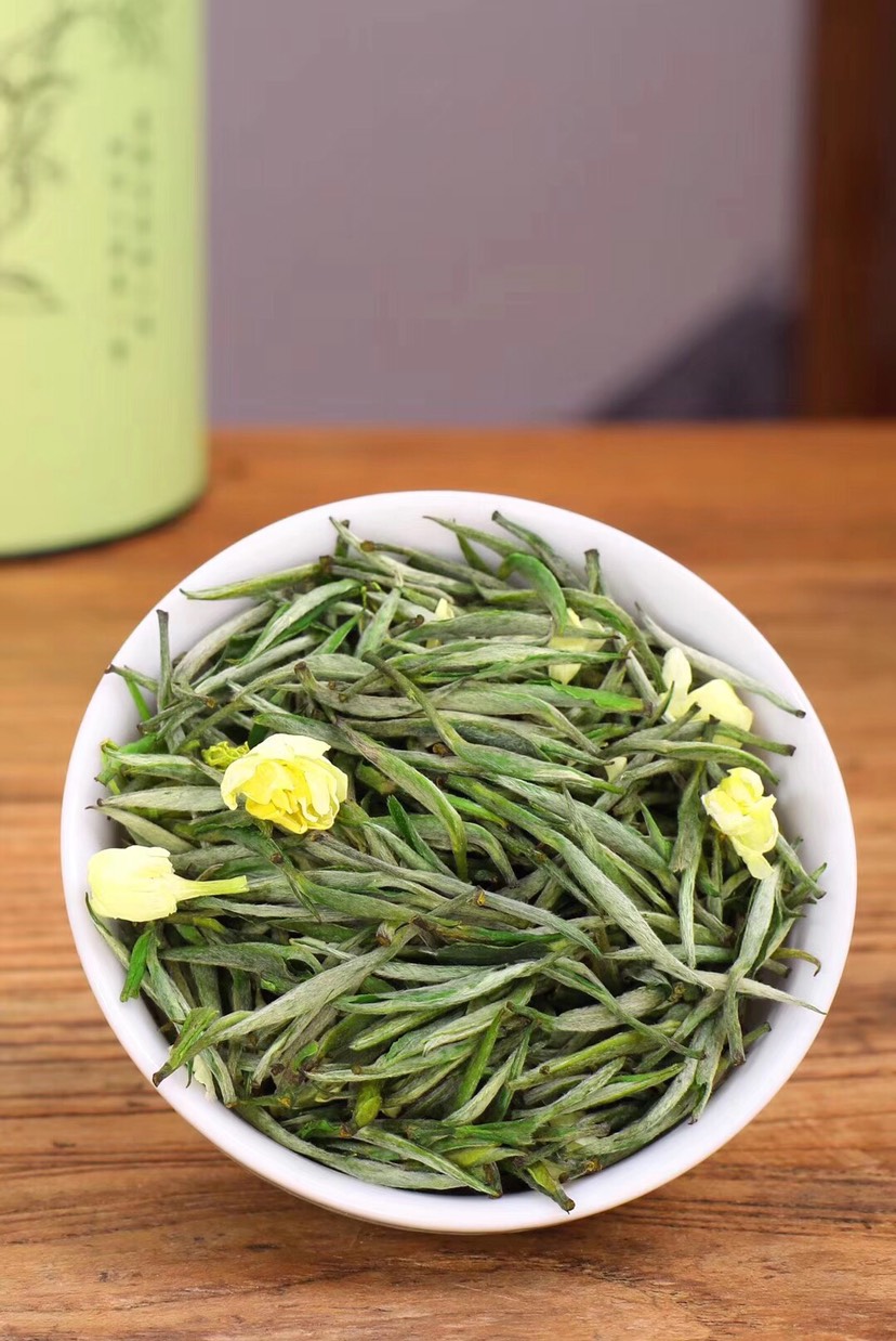 茉莉花茶 茉莉花王茉莉雪竹飘雪100克