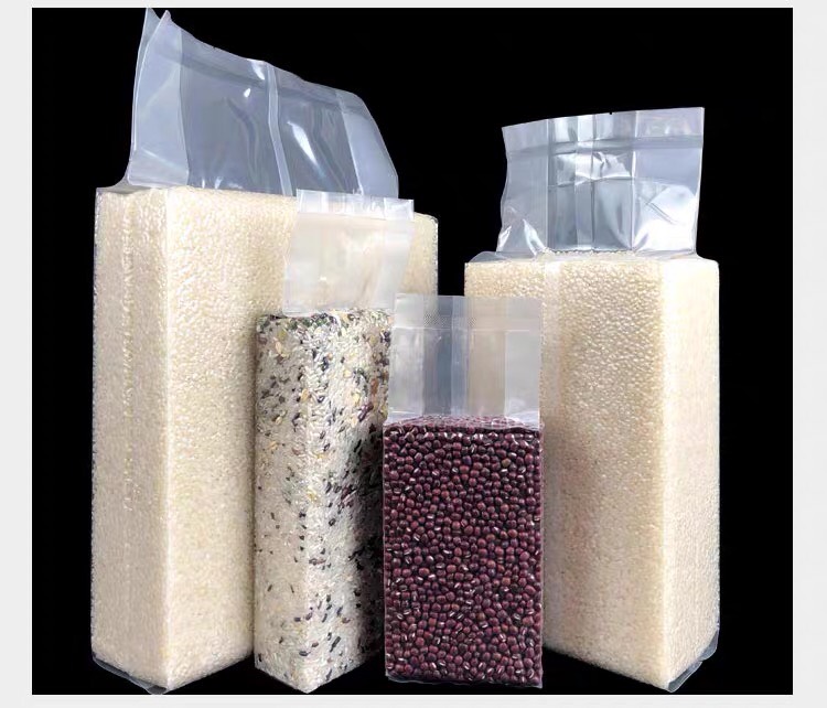 透明真空米砖袋加厚大米杂粮真空包装袋小米抽真空压缩尼龙保鲜袋