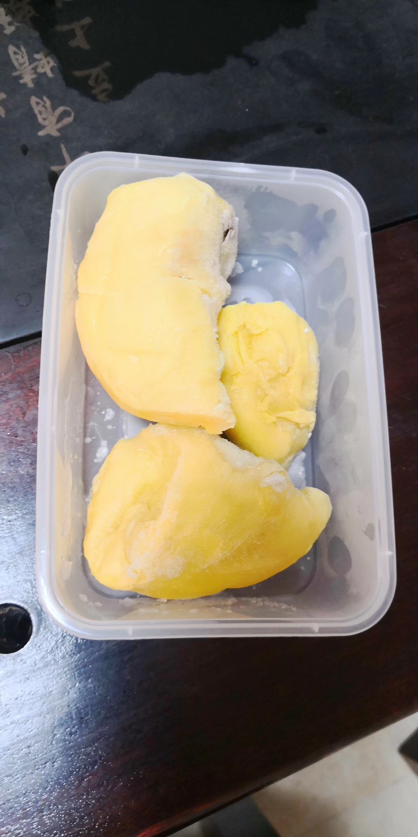 速冻榴莲泰国金枕无核盒装1盒33块300克100盒起批