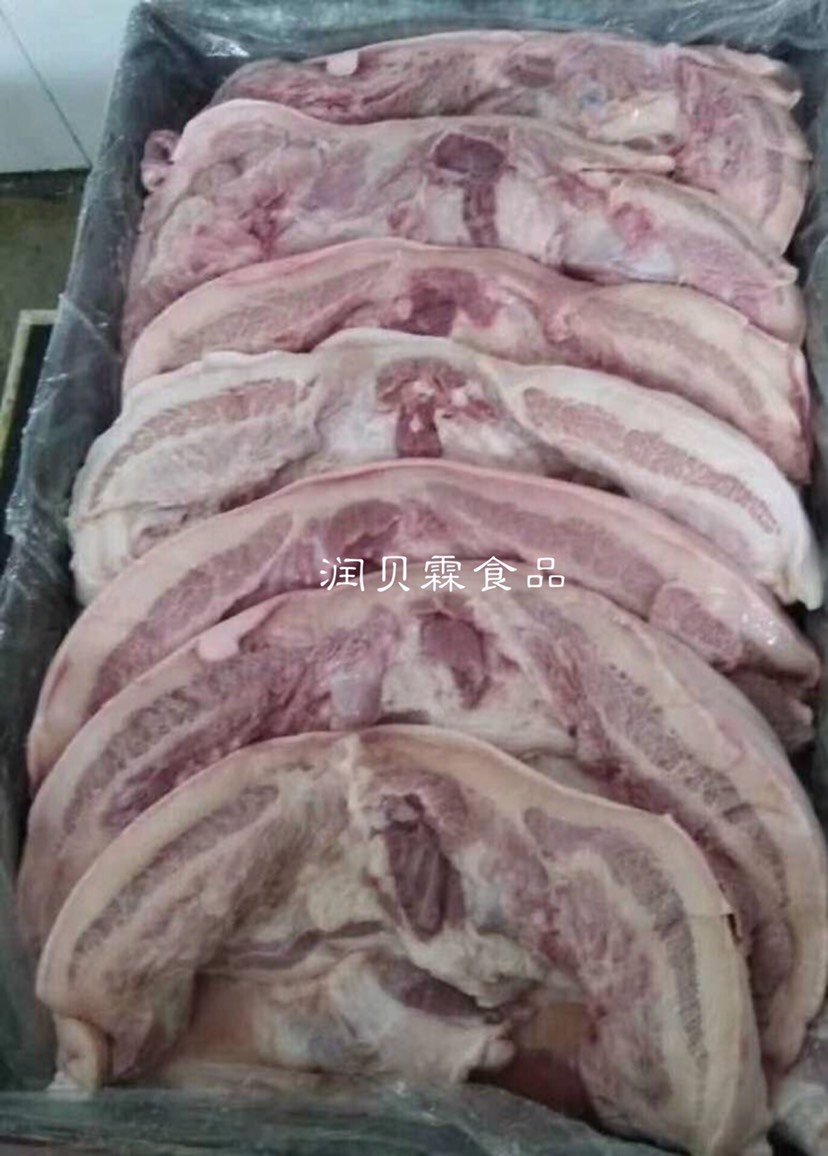 猪肉类 带皮槽头肉精修无淋巴50斤,块大