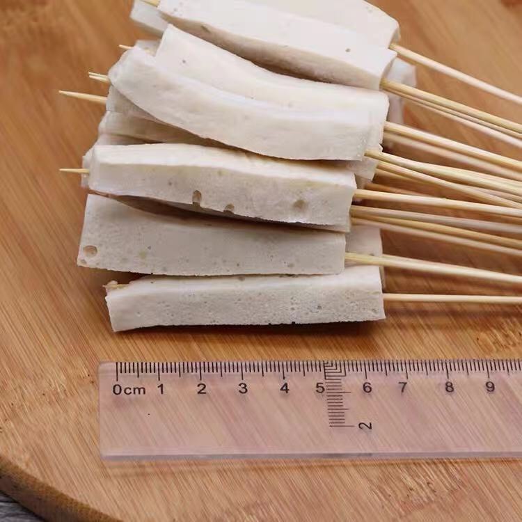 千叶豆腐 烧烤湘西小串已腌制千页豆腐串1000串/箱