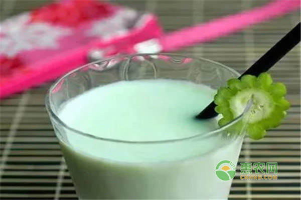 牛奶苦瓜汁的功效与作用，牛奶苦瓜汁怎么做？