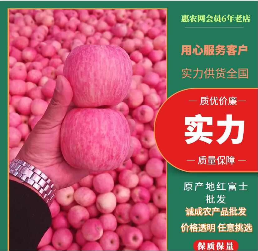 苹果冷库红富士苹果上市，条红，片红等大量供应！产地直销！