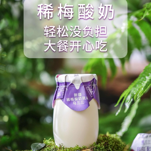 昌吉市马三三酸奶 树莓酸奶西梅酸奶多种复合口味任选任意搭配全国可发