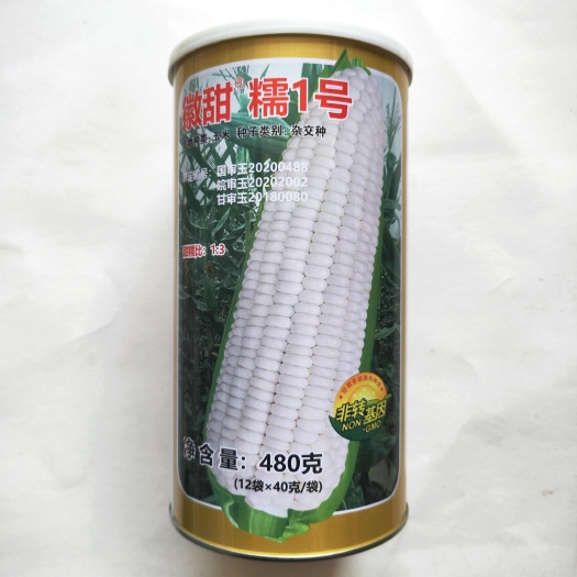 沭阳县糯玉米种子荃银徽甜糯1号超甜珍珍糯600玉米皮薄香甜糯玉米籽