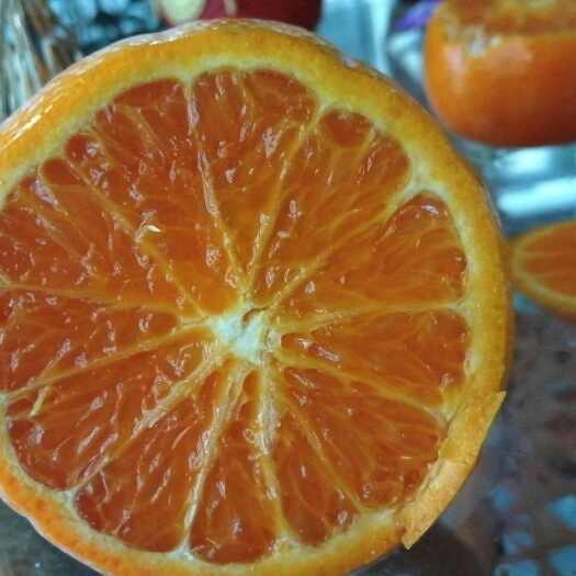天等县茂谷柑皮薄肉厚，酸甜可口，新鲜多汁