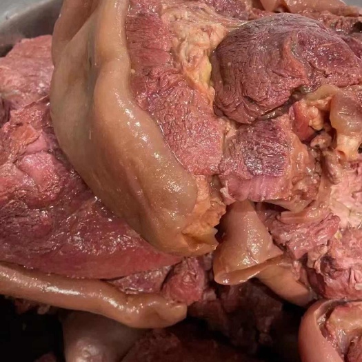宿州新鲜带皮驴肉 小块肉  带皮  去皮