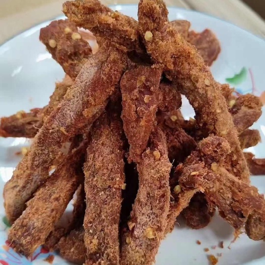 肉条肉块，ktv展会摆摊休闲零食，五香香辣两种，一件20斤