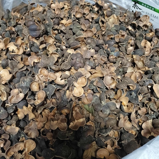 梧州十五年六堡茶果壳，口感香醇浓厚，汤色红浓透亮