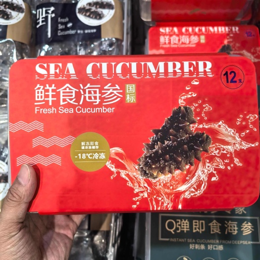 2025年货推荐散装35斤一斤鲜食海参餐饮食材