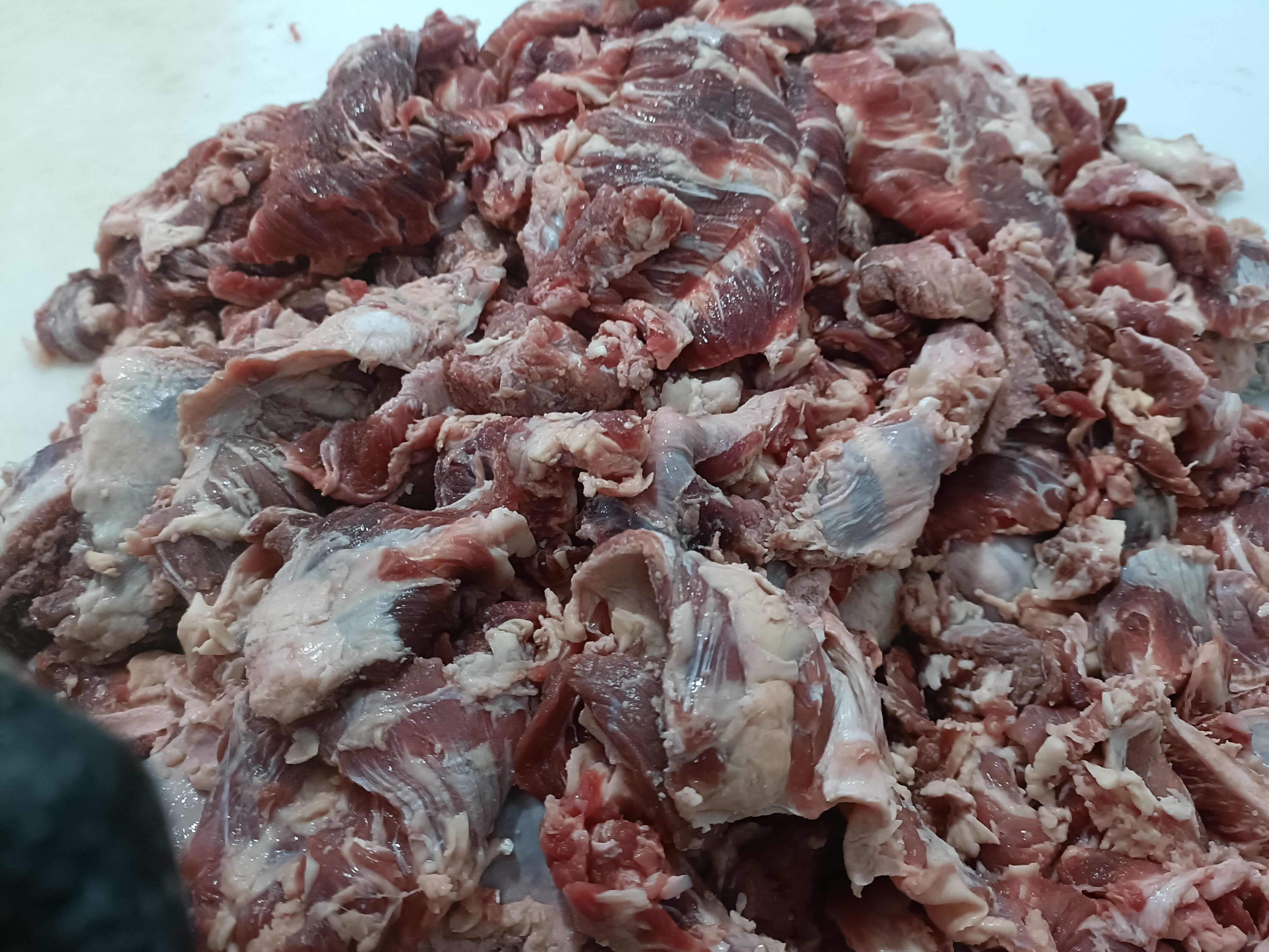 牛碎肉，瘦度高